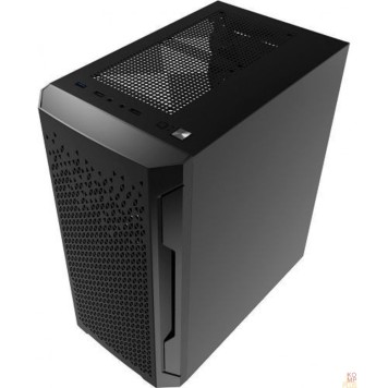 Корпус Powercase Корпус Mistral Micro Z2B SI, Non Window, Mesh, 2x 120mm fan, чёрный, mATX  (CMIMZB-F2SI)-2