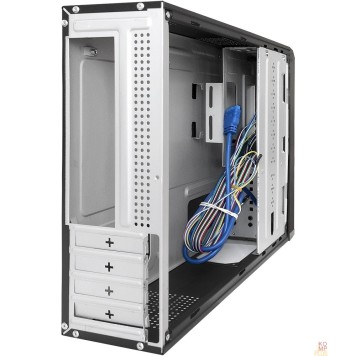 Корпуса Exegate EX288780RUS Корпус Desktop ExeGate MI-207U-M300 (mini-ITX/mATX, БП M300 с вент. 8см, 2*USB+1*USB3.0, аудио, черный)-1