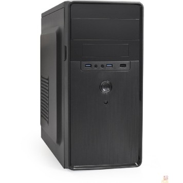 Корпуса Exegate EX286429RUS Корпус Minitower ExeGate BA-309U2 (mATX, без БП, 1*USB+2*USB3.0, HD аудио, черный)