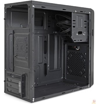 Корпуса Exegate EX286429RUS Корпус Minitower ExeGate BA-309U2 (mATX, без БП, 1*USB+2*USB3.0, HD аудио, черный)-1
