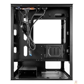 Корпус 1STPLAYER Корпус FIREBASE X3-M Black / mATX, TG / 4x120mm LED fans inc. / X3-M-BK-4F1-2