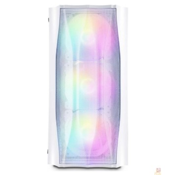 Корпус 1STPLAYER Корпус FIREBASE X3-M White / mATX, TG / 4x120mm LED fans inc. / X3-M-WH-4F1-W-2