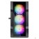 Корпус 1STPLAYER Корпус TRILOBITE T3-G Black / mATX, TG / 4x 120mm LED fans inc. / T3-G-BK-4F1