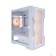Корпус 1STPLAYER Корпус TRILOBITE T3 White / mATX, TG / 4x 120mm LED fans inc. / T3-WH-4F1-W