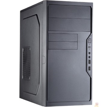 Корпус Foxline FL-733(R)-FZ500R  mATX, 2x5.25EXT, 2x3.5EXT, 5x3.5INT, 2xUSB2.0, HDA, w/o FAN, w/500W ATX PSU, w/1.2m EU pwr cord