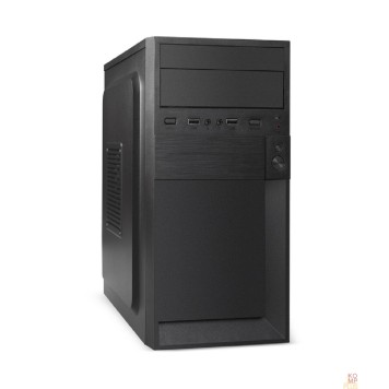 Корпуса Exegate EX291141RUS Корпус Minitower ExeGate BAA-105-01AAA400 (mATX, БП AAA400 с вент. 8см, 4*USB, аудио, черный)