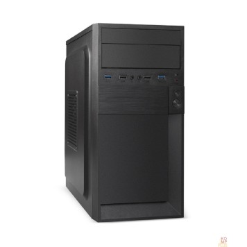 Корпуса Exegate EX291148RUS Корпус Minitower ExeGate BAA-105U2-01-AA500 (mATX, БП AA500 с вент. 8см, 2*USB+2*USB3.0, аудио, черный)