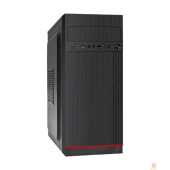 Корпуса Exegate EX290174RUS Корпус Miditower ExeGate AA-442U2 (ATX, без БП, 1*USB+2*USB3.0, аудио, черный)