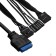 Корпуса Exegate EX291270RUS Корпус Desktop ExeGate MI-301U-300 (mATX/mini-ITX, 1U-F300S 4см, 1*USB+1*USB3.0, аудио, черный)