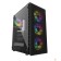 Корпус Powercase Mistral Z4C Mesh LED, Tempered Glass, 4x 120mm 5-color fan, чёрный, ATX  (CMIZ4C-L4)