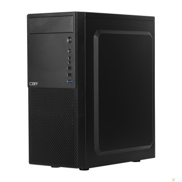 Корпус CBR Корпус ATX Miditower E188, без БП, 1*USB 3.0, 2*USB 2.0, HD Audio+Mic, Black PCC-ATX-E188-USB31-USB22-WPSU-1