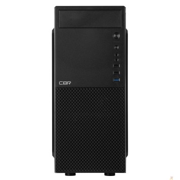 Корпус CBR Корпус ATX Miditower E188, без БП, 1*USB 3.0, 2*USB 2.0, HD Audio+Mic, Black PCC-ATX-E188-USB31-USB22-WPSU-2