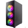 Корпус 1STPLAYER FIRE DANCING V3-B / ATX, TG / 4x120mm LED fans inc. / V3-B-4F1