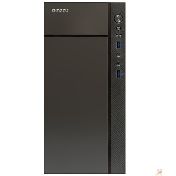 корпус Ginzzu B250 2*USB 3.0,AU  w/o PSU-1