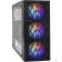 Корпуса Exegate EX292859RUS Корпус Miditower ExeGate EVO-8243 (ATX, без БП, 2*USB+1*USB3.0, черный, 3 вент. с RGB подсветкой, боковая панель - закаленное стекло)