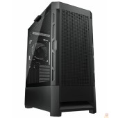 Корпуса Cougar Airface Black, 1X120MM FAN, БЕЗ БП, ЧЕРНЫЙ, ATX