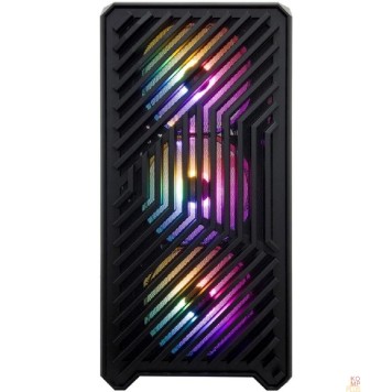 Корпус 1STPLAYER TRILOBITE T5 Black / mATX, TG / 4x120mm LED fans inc. / T5-BK-4F1-2
