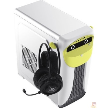 Корпуса GameMax Корпус Cute OWL W-Y без БП (Midi Tower, ATX, Бело-желтый, 1*USB3.0 + 2*USB2.0, 2*120мм)-1