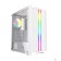 Корпус Powercase CMIEW-F4S Корпус Mistral Evo White, Tempered Glass, 1x 120mm PWM ARGB fan + ARGB Strip + 3x 120mm PWM non LED fan, белый, ATX  (CMIEW-F4S)