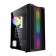Корпус Powercase CMIEB-F4S Корпус Mistral Evo, Tempered Glass, 1x 120mm PWM ARGB fan + ARGB Strip + 3x 120mm PWM non LED fan, чёрный, ATX  (CMIEB-F4S)