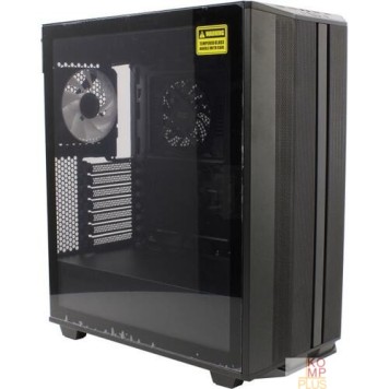 Корпуса GameMax Корпус Precision COC Black (T808) (ATX, Черн, 2*USB 3.0, Зак.стекло, 1*120мм+ COC, без БП)