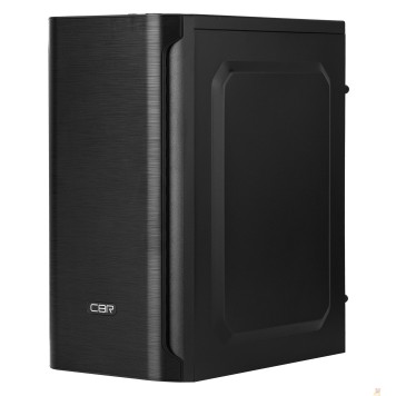 Корпус CBR Корпус mATX Minitower MX10, c БП PSU-ATX450-08EC (450W/80mm), 2*USB 2.0, HD Audio+Mic, Black PCC-MATX-MX10-450W2-1