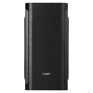 Корпус CBR Корпус mATX Minitower MX10, c БП PSU-ATX450-08EC (450W/80mm), 2*USB 2.0, HD Audio+Mic, Black PCC-MATX-MX10-450W2-2