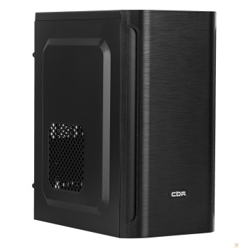 Корпус CBR Корпус mATX Minitower MX10, c БП PSU-ATX400-08EC (400W/80mm), 2*USB 2.0, HD Audio+Mic, Black PCC-MATX-MX10-400W2-1