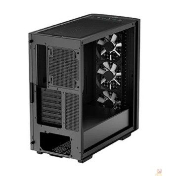 Корпус Корпус Deepcool CK560 черный без БП ATX 2x120mm 1x140mm 2xUSB3.0 audio bott PSU-2