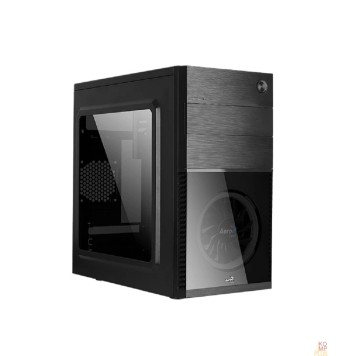 Корпус Корпус MiniTower AeroCool CS-105 blue RGB fan (mATX, 1xUSB3.0, 1xUSB2.0 без БП) (4718009152540)-1