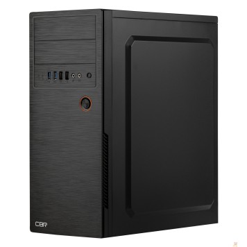 Корпус CBR Корпус ATX Miditower E180, без БП, 2*USB 3.0, 2*USB 2.0, HD Audio+Mic, Black PCC-ATX-E180-USB32-USB22-WPSU-2