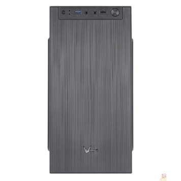 Корпус Корпус mATX Aerocool CS-108-S-BK-v1, Mini-Tower, без БП,  черный (4711099471720)-1