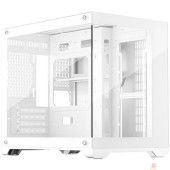 Корпус 1STPLAYER MEGAVIEW MV6-T White / mATX / MV6-TP-WH