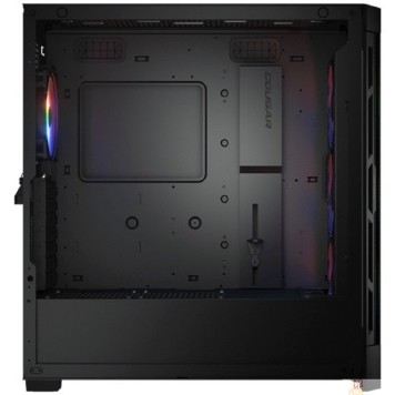 Корпуса Cougar Airface Pro RGB Black 4x120MM ARGB FAN, ARGB FAN HUB, БЕЗ БП, ЧЕРНЫЙ, E-ATX-2