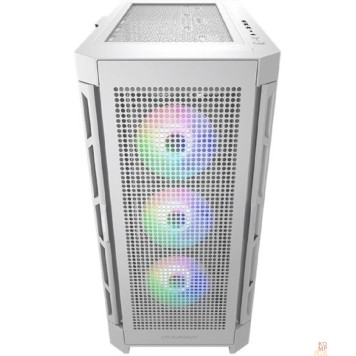 Корпуса Cougar Airface Pro RGB White 4x120MM ARGB FAN, ARGB FAN HUB, БЕЗ БП, БЕЛЫЙ, E-ATX-1