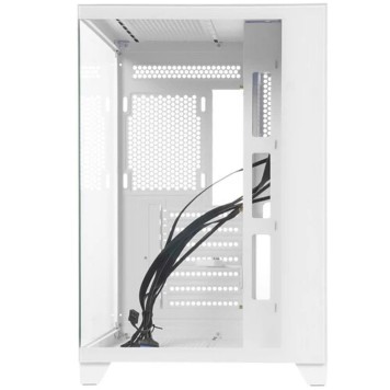 Корпус 1STPLAYER MEGAVIEW MV8-TP White / ATX / MV8-TP-WH-1