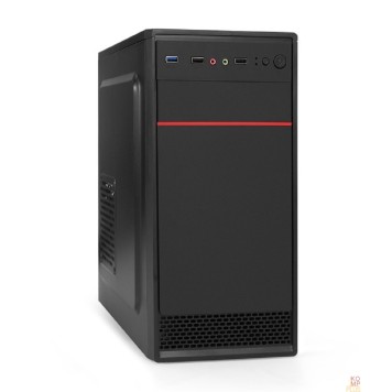 Корпуса Exegate EX295154RUS Корпус Minitower ExeGate MA-401 (mATX, без БП, 2*USB+1*USB3.0, аудио, черный)  
