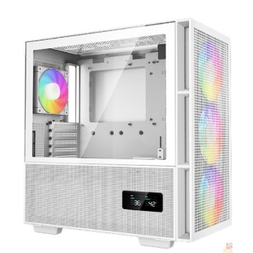 Корпус Корпус Deepcool CH560 DIGITAL WH без БП, боковое окно -1