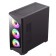 Корпуса GameMax Корпус Destroyer TGB без БП(mATX, Черн.,USB3.0, Зак.стек., 4*120мм. ARGB , пыл.фильтр)