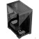 Корпус 1STPLAYER MIKU Mi2 Black / mATX / 3x120mm LED fans / Mi2-BK-3F1