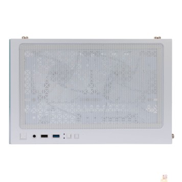 Корпус 1STPLAYER MIKU Mi2 White / mATX / 3x120mm LED fans / Mi2-WH-3F1-W-1