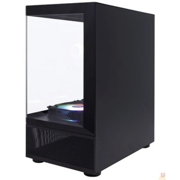 Корпус 1STPLAYER MIKU Mi2-A Black / mATX / 3x120mm LED fans / Mi2-A-BK-2F1R-1F1-2