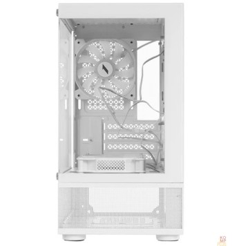 Корпус 1STPLAYER MIKU Mi2-A White / mATX / 3x120mm LED fans / Mi2-A-WH-2F1R-W-1F1-W-1