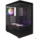 Корпус 1STPLAYER MIKU Mi7-A Black / ATX / 3x120mm LED fans / Mi7-A-BK-2F1R-1F1