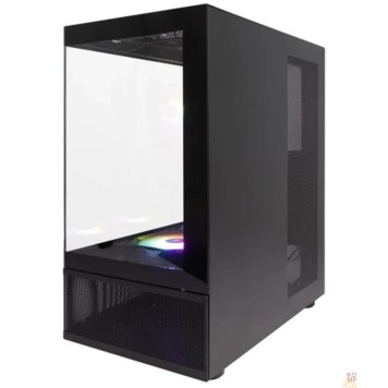 Корпус 1STPLAYER MIKU Mi7-A Black / ATX / 3x120mm LED fans / Mi7-A-BK-2F1R-1F1-2