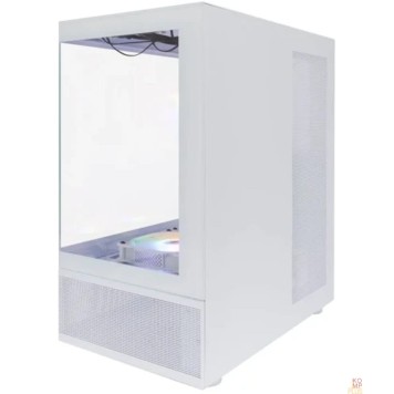 Корпус 1STPLAYER MIKU Mi7-A White / ATX / 3x120mm LED fans / Mi7-A-WH-2F1R-W-1F1-W-2