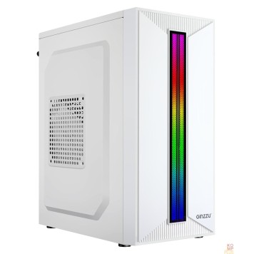 корпус Ginzzu B380 2*USB 2.0,AU RGB