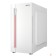 корпус Ginzzu D390 2*USB 2.0,AU White Window