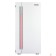 корпус Ginzzu D390 2*USB 2.0,AU White Window