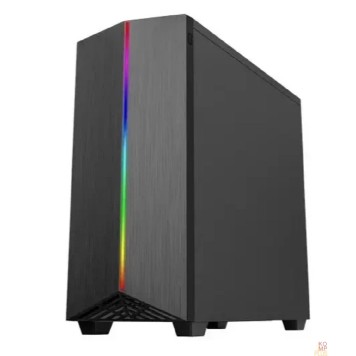 Корпуса Zircon Корпус Lima без БП (Midi Tower,Micro-ATX,Черн,1*USB3.0,2*USB2.0, 1*92mm )-1